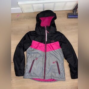 Winter jacket - Black, Pink, and Gray